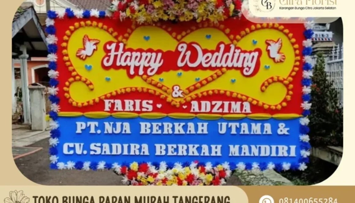 Toko Bunga Papan Murah Tangerang