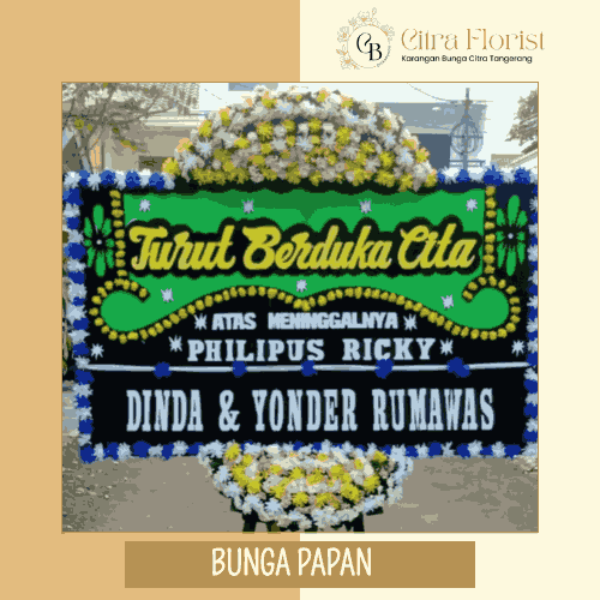 Bunga Papan Duka Cita