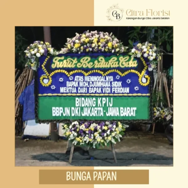 Bunga Papan Duka Cita
