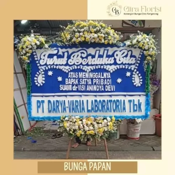 Bunga Papan Duka Cita