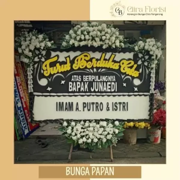 Bunga Papan Duka Cita