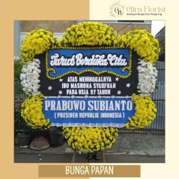Bunga Papan Duka Cita