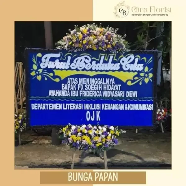 Bunga Papan Duka Cita