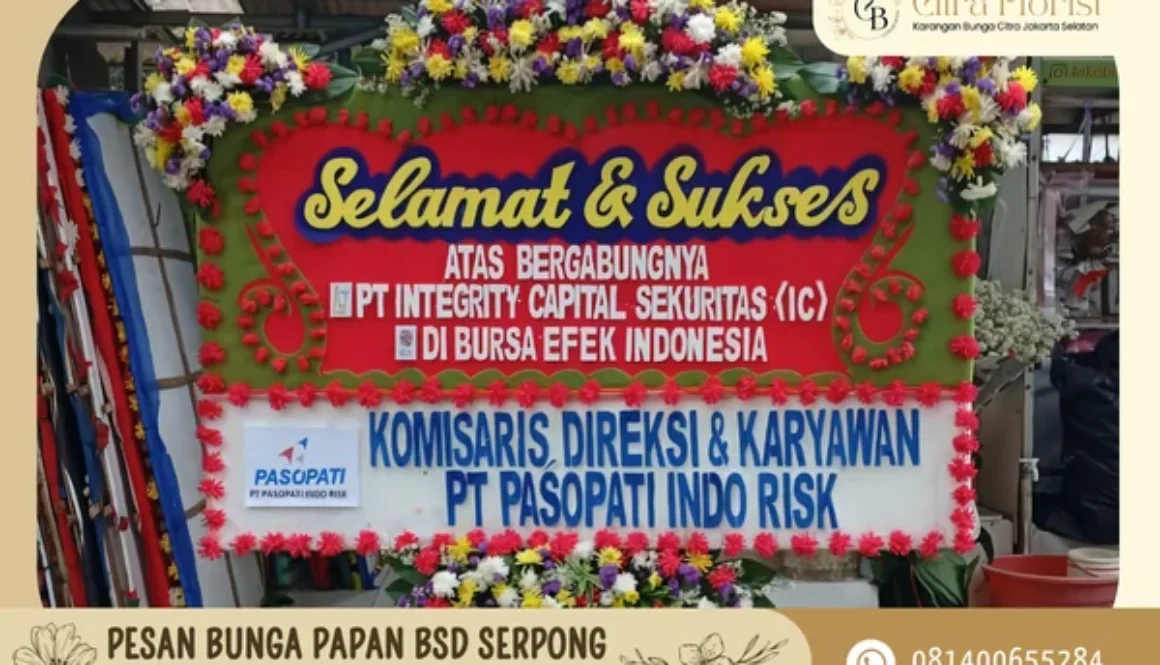 Bunga Papan BSD Serpong Tangerang