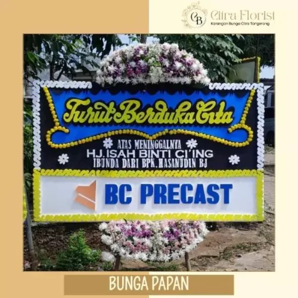 Bunga Papan Duka Cita