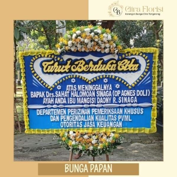 Bunga Papan Duka Cita