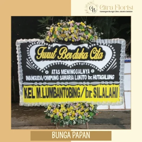 Bunga Papan Duka Cita