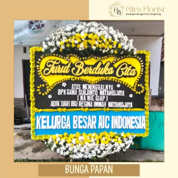 Bunga Papan Duka Cita