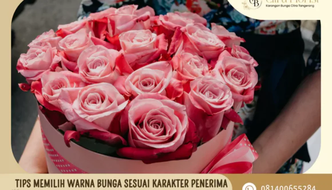 tips memilih warna bunga sesuai karakter penerima
