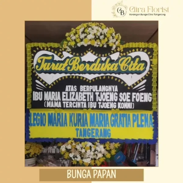 Bunga Papan Duka Cita