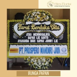 Bunga Papan Duka Cita