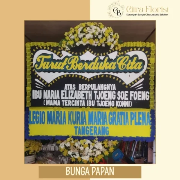 Bunga Papan Duka Cita