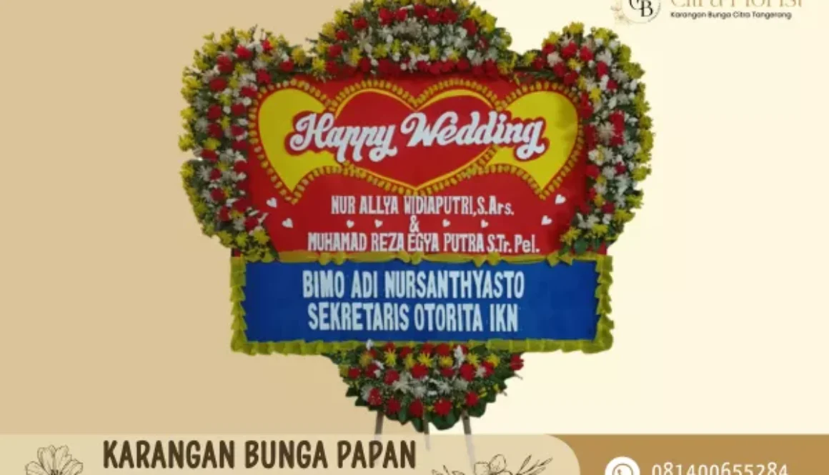 karangan bunga papan terbaik tangerang