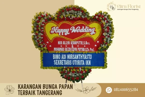 karangan bunga papan terbaik tangerang