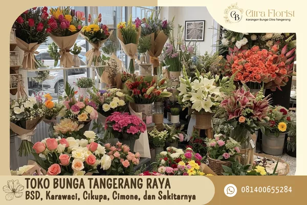 toko bunga tangerang raya