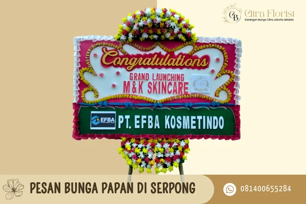 pesan bunga papan di serpong
