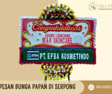 pesan bunga papan di serpong