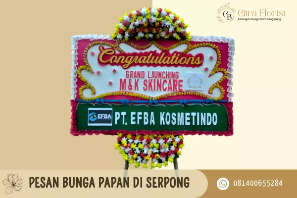 pesan bunga papan di serpong